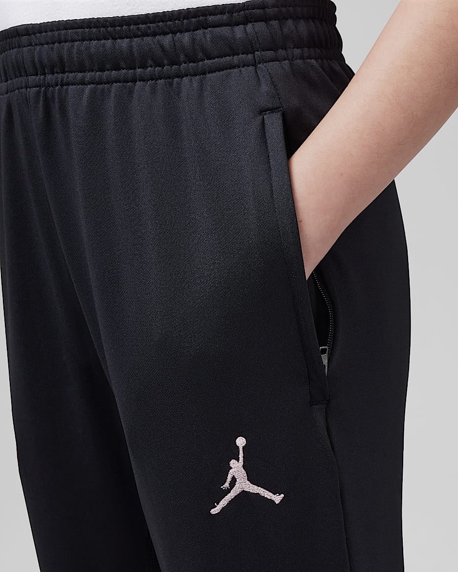 Nike Paris Saint Germain Strike Third Older Kids Jordan Dri FIT Football Pants Black Polyester Elastane 50 Recycled Polyester